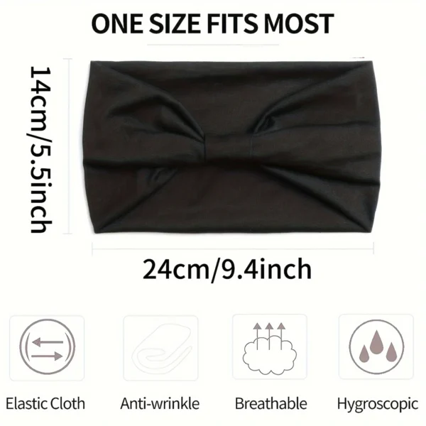 Non Slip Wide Headband for Women