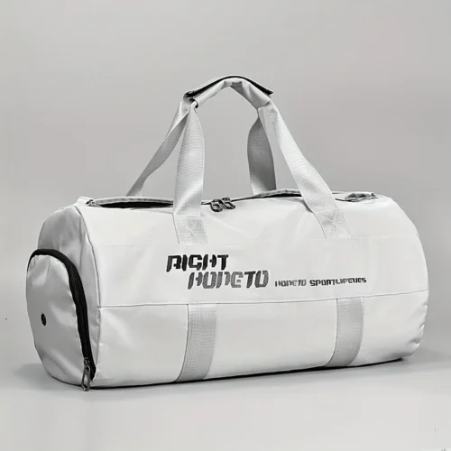Men's Large Capacity Gym Bag with RIGHT HONETU Print