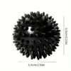 2pcs Durable Rubber Fascia Balls with Spikes