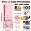 Portable Foldable ABS Pilates Slide Board