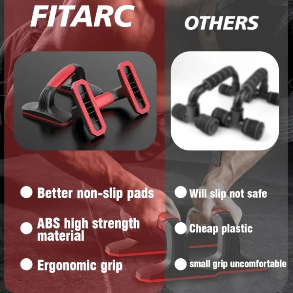 Non Slip Push Up Bars